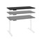 Bestar Bestar Viva 48W x 24D Electric Standing Desk in black 19857-000018 - alternate 6